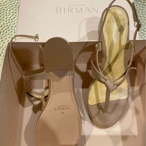 New Alexandre Birman 45MM Clarita T Sandal Size 40